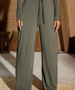 Relaxed Straight Leg Pant